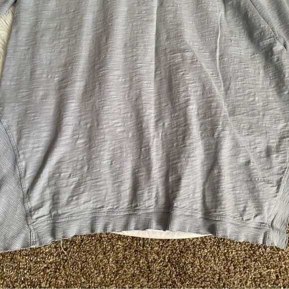 Wilt Raw Hem Asymmetrical Top Cotton Stretchy Womens Size Small - Picture 5 of 8